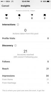 Track your instagram hash tag