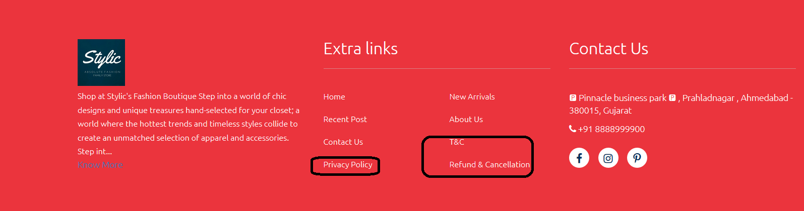 return and refund policy