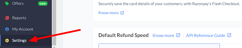 Razorpay Payment policies
