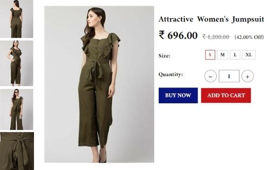 Attractive Product page